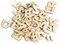 CousinDIY Unfinished Wood Alphabet Blocks 54/Pkg-1.25"